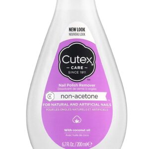Cutex - Dissolvant pour Vernis à Ongles - Dissolvant Vernis Sans Acétone - Enlève facilement le vernis à ongles - Soin des ongles - Manucure rapide - 200 ml