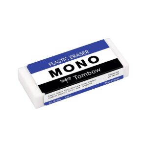 TOMBOW Mono L — Gomme PVC sans phtalates ni latex