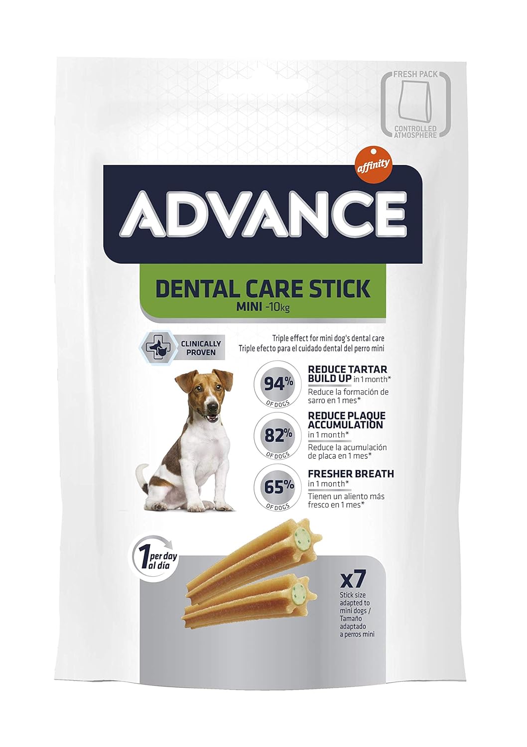 ADVANCE — Stick dentaire pour chien mini 90 g