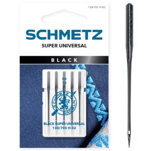 SCHMETZ Black Super Universal — 5 aiguilles machine 80/12