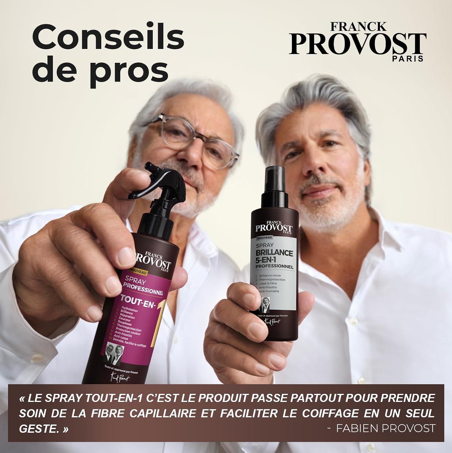 FRANCK PROVOST — Spray tout-en-1 thermoprotecteur 190 ml – Image 3