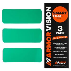 ARMOR VISION — Film détachable Smartfilm 50 mm, lot de 3