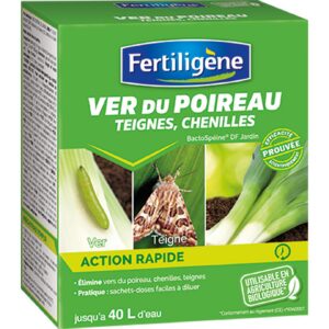 FERTILIGENE — Insecticide ver du poireau, teignes et chenilles 20 g