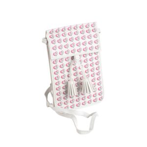 Diddl - Sac Compagnon Bandoulière, Motif Magic Patterns, Polyuréthane, Fermeture Magnétique, Pompons, Fan Nostalgique Années 90