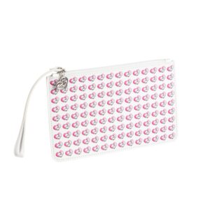 Diddl - Pochette Magic Patterns, Style Minimaliste, Motif Cœur, en Polyuréthane, Idée cadeau Femme et Fan Nostalgique des Années 90