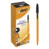 BIC Orange Original stylos bille noirs boîte de 20