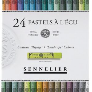 SENNELIER À l’Écu — Boîte de 24 pastels extra-doux paysage
