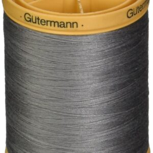 GUTERMANN — Fil à coudre en coton naturel gris 876 yards