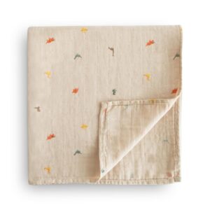 MUSHIE — Couverture d’emmaillotage bébé mousseline coton bio
