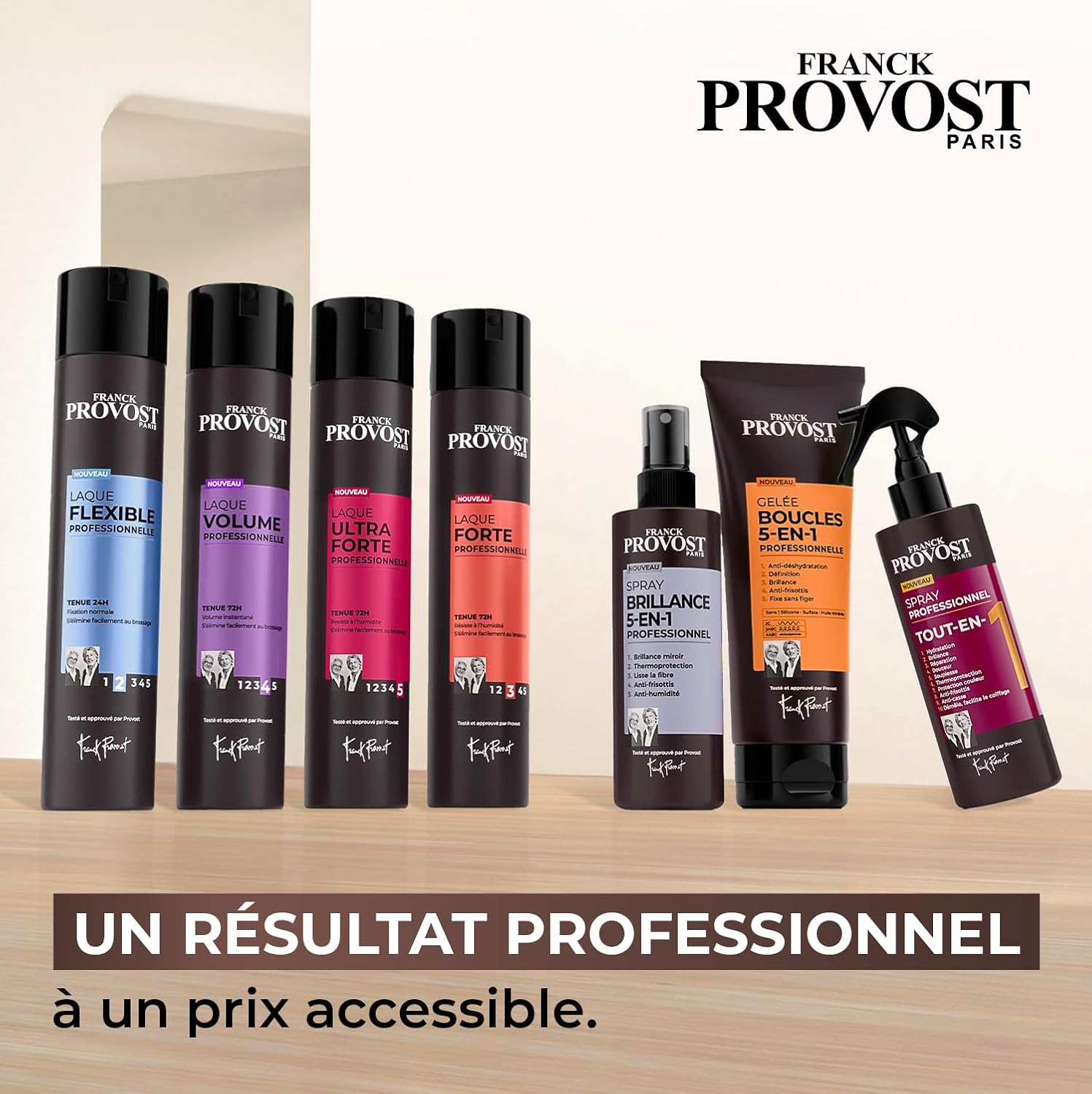 FRANCK PROVOST — Spray tout-en-1 thermoprotecteur 190 ml – Image 4