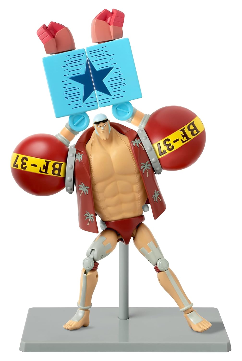 BANDAI Anime Heroes One Piece — Figurine Franky 17 cm – Image 5