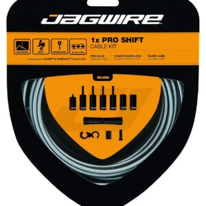 JAGWIRE Pro Shift Kit — Kit câbles et gaines de dérailleur gris