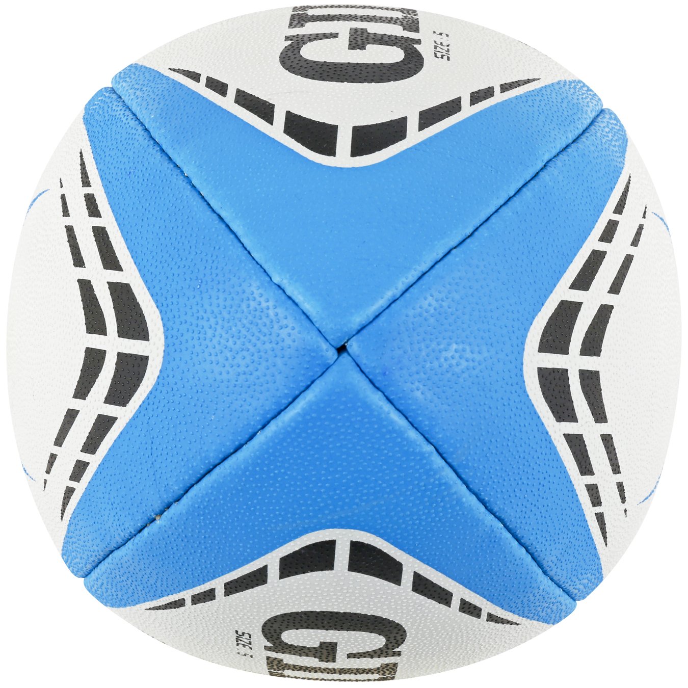GILBERT G-TR4000 — Ballon d'entraînement de rugby bleu ciel T4