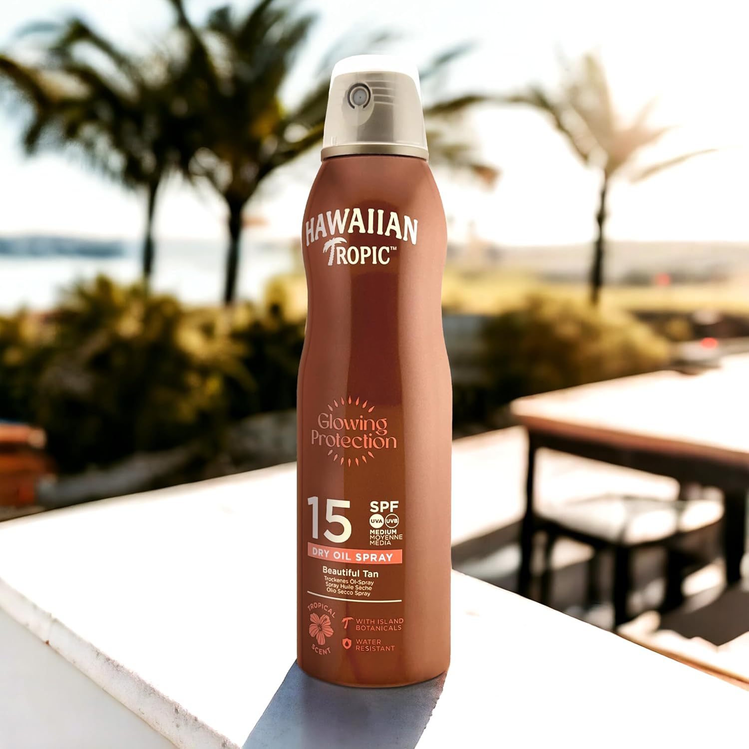 HAWAIIAN TROPIC — Brume huile d’argan SPF 15 177 ml – Image 7