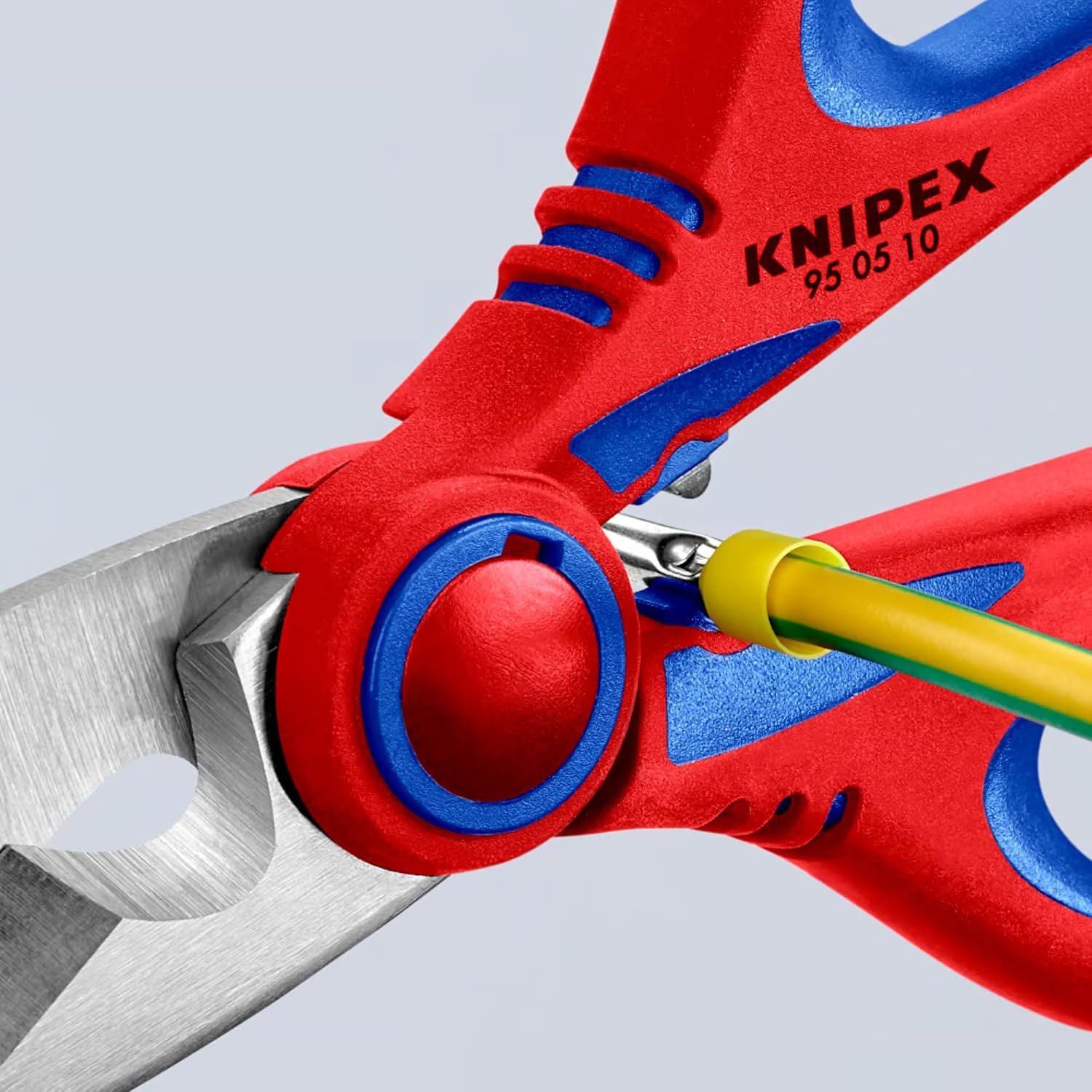 KNIPEX — Ciseaux d’électricien 160 mm bi-matière – Image 5