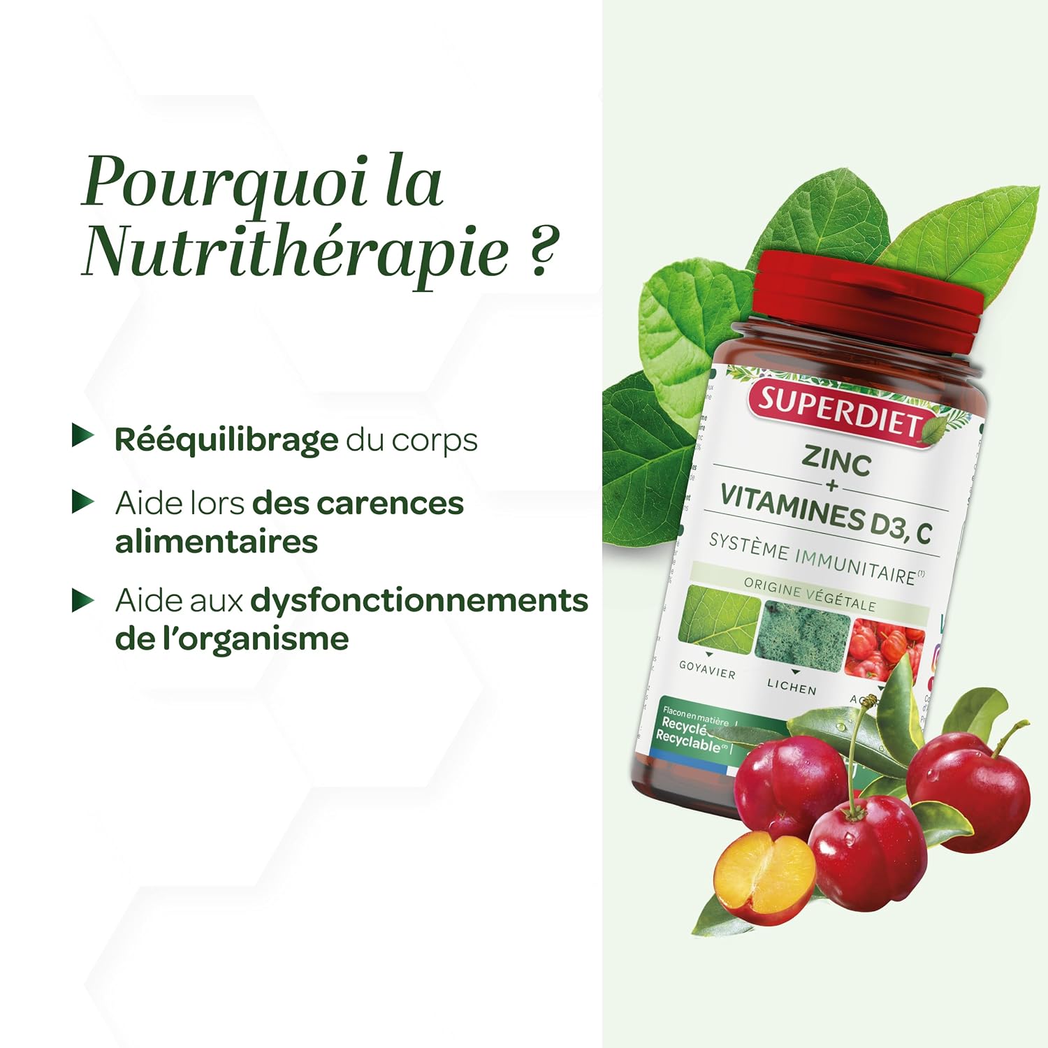 SUPERDIET — Complexe immunité d’origine végétale 60 gélules – Image 3