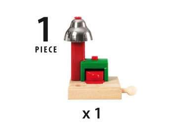 BRIO World — Signal cloche magnétique pour circuit train bois – Image 6