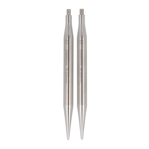 CHIAOGOO TWIST Lace — pointes d’aiguilles interchangeables 8 cm