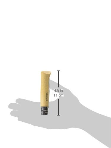 OPINEL N°08 — Couteau de Poche Inox avec Étui Alpine – Image 10