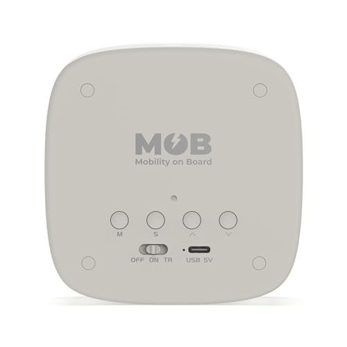 MOBILITY ON BOARD Billy Clock — Réveil veilleuse enfant lapin gris – Image 3
