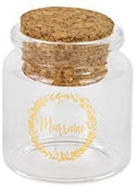 FIOLE — Fiole en verre Marraine 4.5x5.5cm Or – Image 5