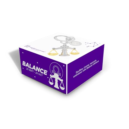 METALMORPHOSE — Porte-clés Charms Signe Balance – Image 2