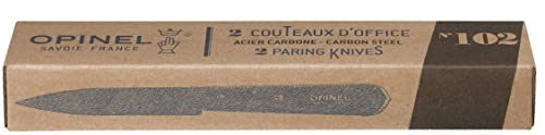 OPINEL — Boîte de 2 Couteaux d’Office lame carbone – Image 3