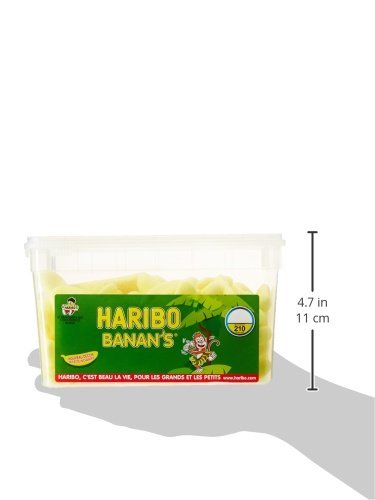 Haribo Bonbon Gélifié Banan's x 210 Pièces 1,05 kg – Image 4