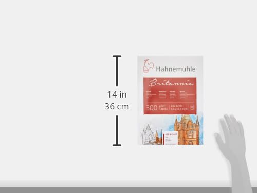 HAHNEMÜHLE — Bloc papier aquarelle 24 x 32 cm 300 g/m² – Image 6