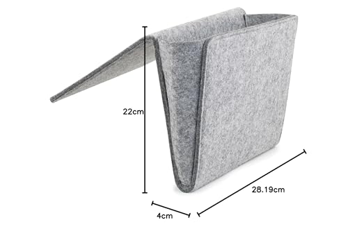 KIKKERLAND — Poche de Lit en Laine Cuite Gris 22 x 28,2 cm – Image 15