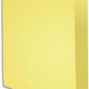 EXACOMPTA Super 250 — Lot de 100 Chemises jaune