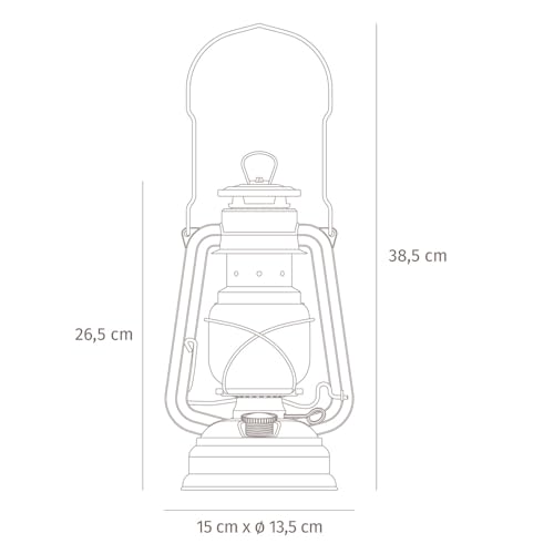 FEUERHAND Baby Special 276 — Lampe tempête bronze – Image 7