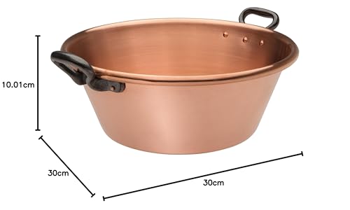 BAUMALU — Bassine à sucreries en cuivre Ø40 cm 12L – Image 8