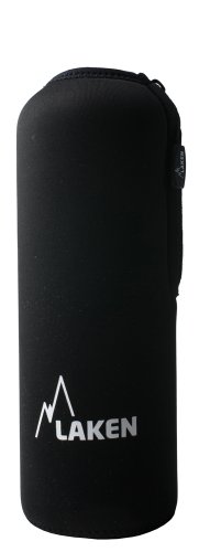 LAKEN — Housse en néoprène pour bouteille 1,5 L noire