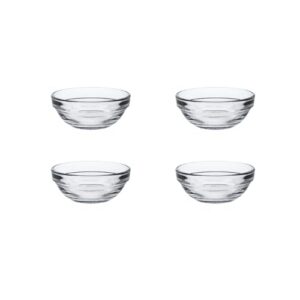 DURALEX Lys — Lot de 4 coupelles en verre Ø 7,5 cm