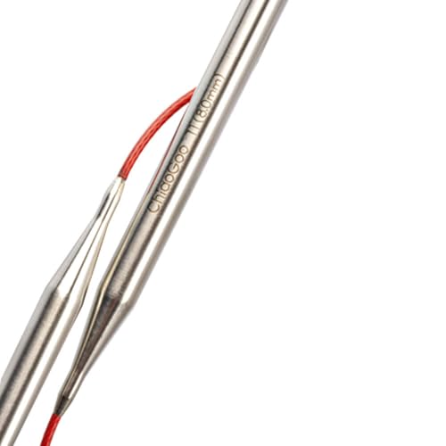 CHIAOGOO RED Lace — aiguille circulaire 40 cm 2,00 mm