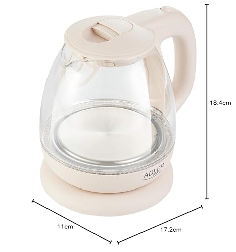 ADLER AD 1238 — Bouilloire électrique en verre 1L – Image 8