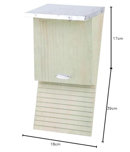 ESSCHERT DESIGN NKVM — Boîte à Chauve-Souris en Bois 39 cm – Image 2