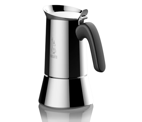 Bialetti Venus Caffettiera in Acciaio Inox, Adatta all'Induzione, Inossidabile, Argento, 6 tasses,0.4L – Image 10
