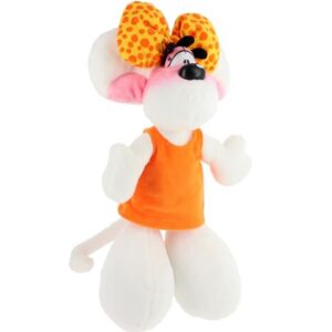 Alternative view of DIDDL — Peluche Diddlina en robe orange 30 cm