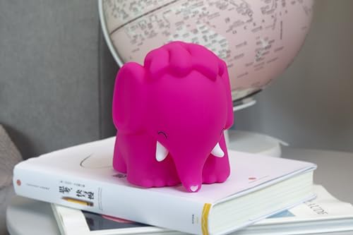 DHINK — Veilleuse LED Éléphant Rose – Image 3