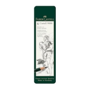 Alternative view of FABER-CASTELL — Crayon graphite aquarellable x5