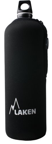 LAKEN — Housse en néoprène pour bouteille 1,5 L noire – Image 2