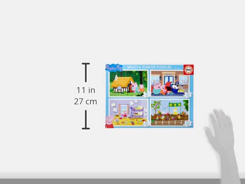 EDUCA Peppa Pig — Set de 4 Puzzles 20+40+60+80 pièces – Image 2