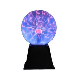 I-TOTAL — Lampe plasma sensible au toucher et au son 6" bleue
