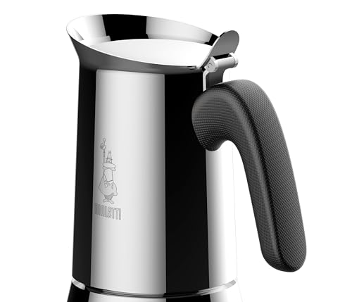 Bialetti Venus Caffettiera in Acciaio Inox, Adatta all'Induzione, Inossidabile, Argento, 6 tasses,0.4L – Image 2