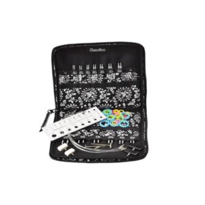 CHIAOGOO Spin — Kit d’aiguilles circulaires bambou 10 cm