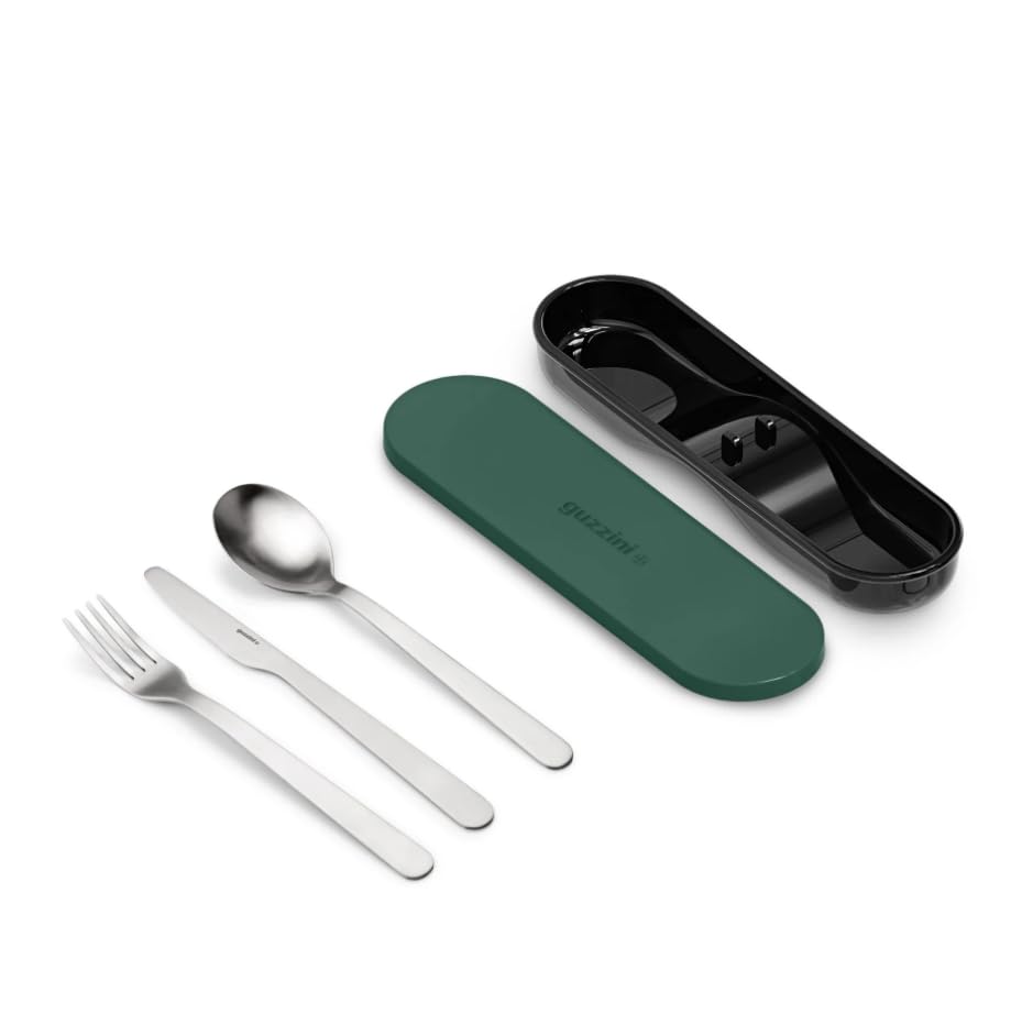 GUZZINI Store&Go — Boîte à lunch verte à 2 compartiments – Image 12