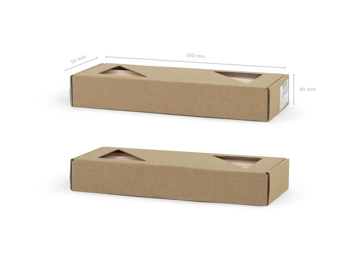 PARTYDECO — Lot de 10 bougies de table rose clair 24 cm – Image 18