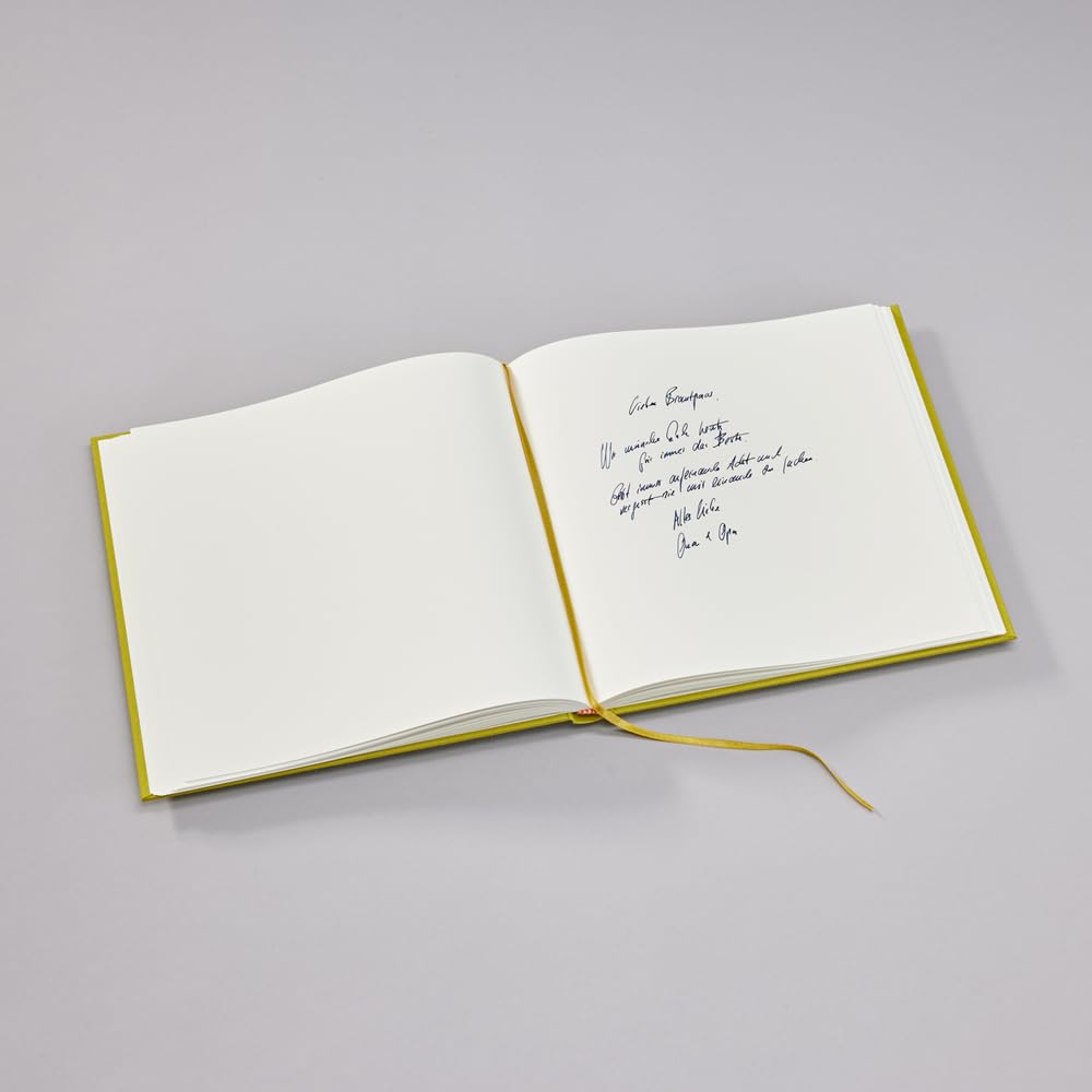 SEMIKOLON — Livre d’or Slim 25 x 23 cm vert matcha – Image 4